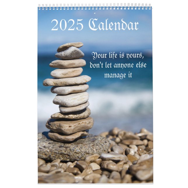 Calendrier Votre vie est à vous passionnés de pêche 2025 (Protection)