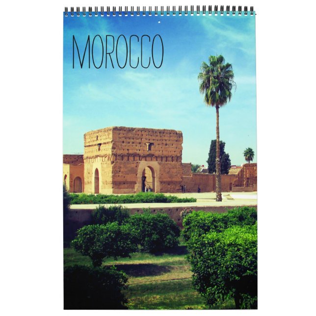 Calendrier voyage au maroc (Protection)
