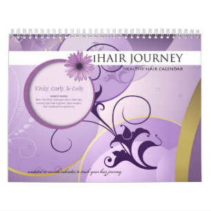 Calendrier Voyage de calendrier-cheveux non daté