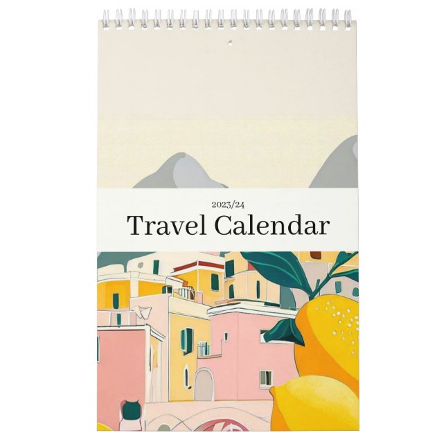 Calendrier Voyage Europe Rose Girl (Protection)