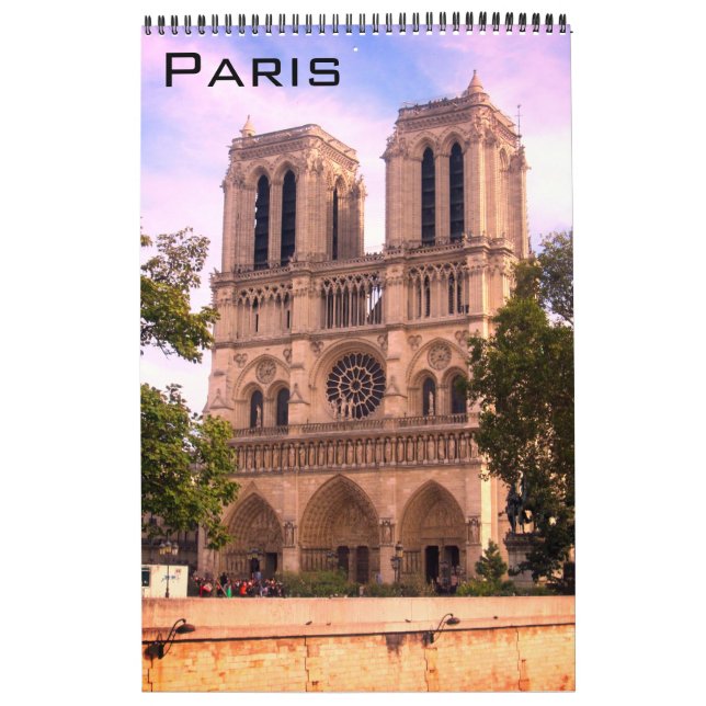Calendrier voyages à Paris (Protection)