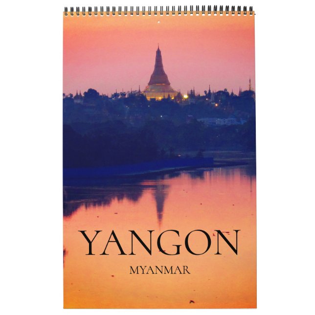 Calendrier voyages à Yangon (Protection)