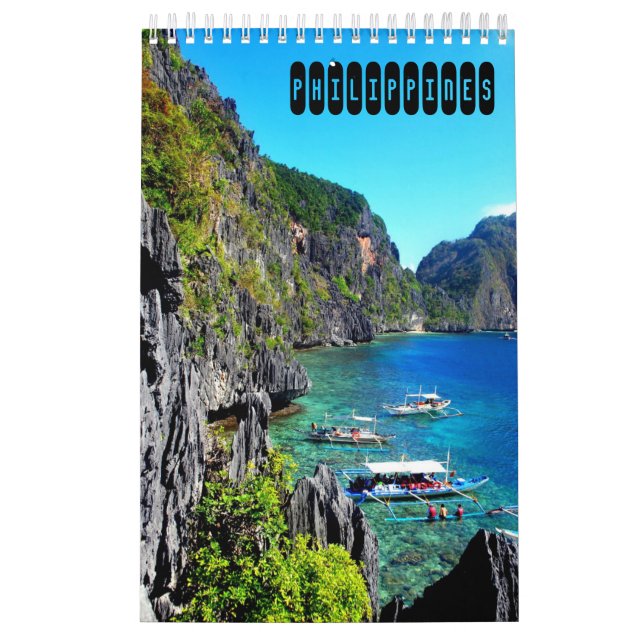 Calendrier Voyages aux Philippines (Protection)
