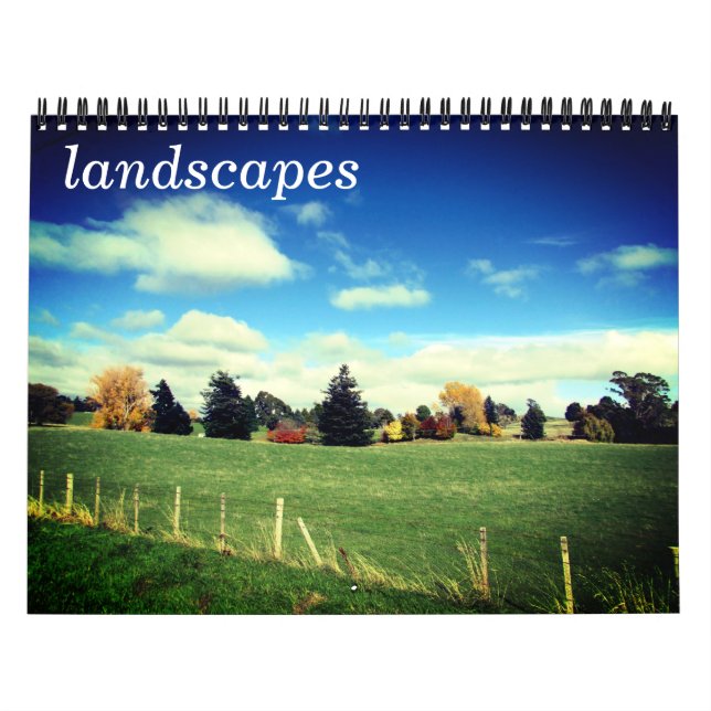 Calendrier voyages de paysage (Protection)