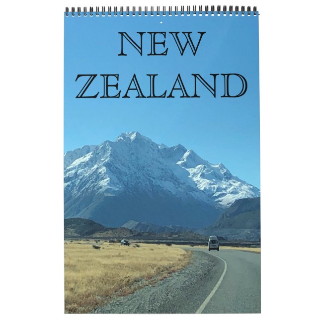 Calendrier voyages en nouvelle-zélande (Protection)