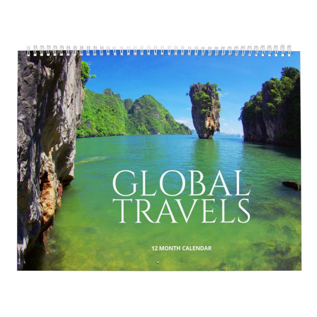 Calendrier Voyages Mondiaux (Protection)