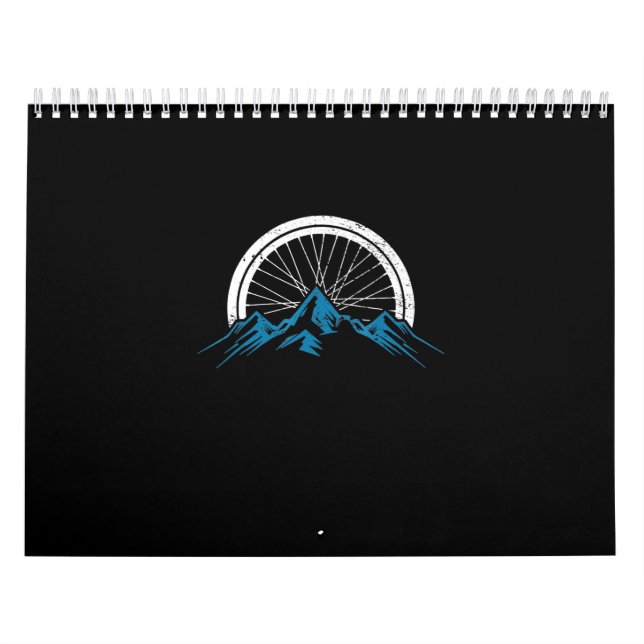 Calendrier VTT Vintage Mountain Biking Mountainbike Dirbike M (Protection)