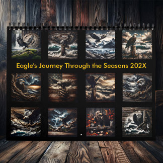 Calendrier Vue de l'aigle : Un voyage à travers les saisons 2