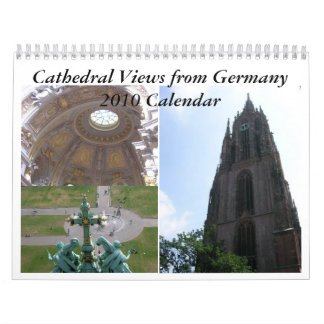 Calendrier Vues de cathédrale d'Allemagne