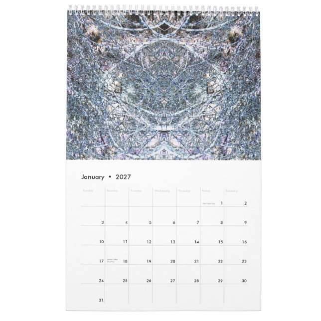 Calendrier W i z par r d s (Jan 2027)