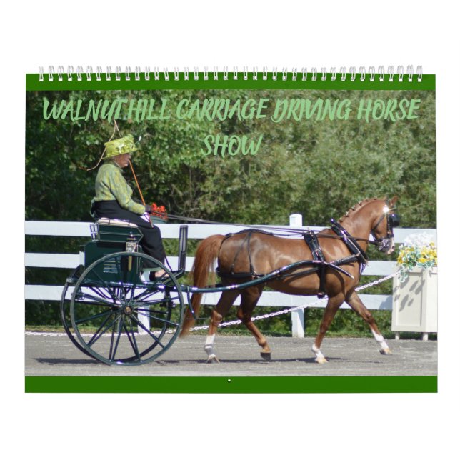Calendrier Walnut Hill Carriage Driving Horse Show (Protection)