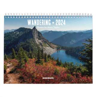 Calendrier Wandering 2024 par Anna Taylor Calendar