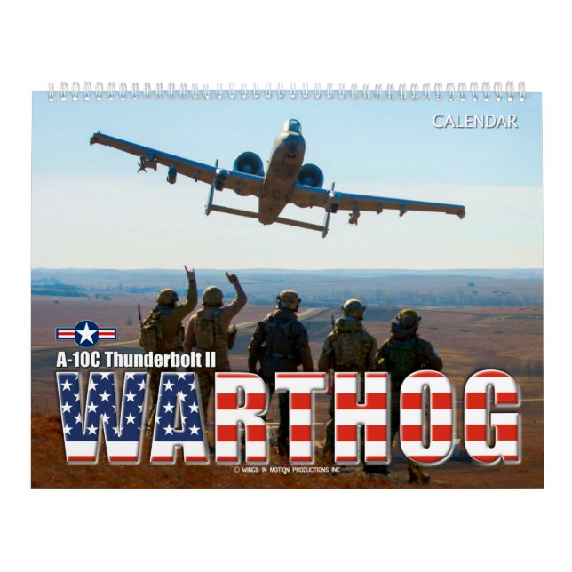 Calendrier WARTHOG - Thunderbolt II A-10C (Protection)