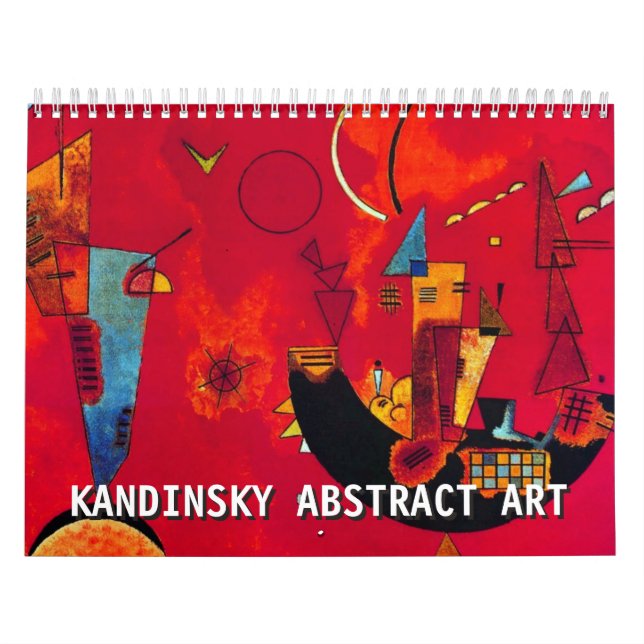 Calendrier Wassily Kandinsky Art Abstrait (Protection)