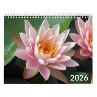 Calendrier Water Lilies Calendar 2026