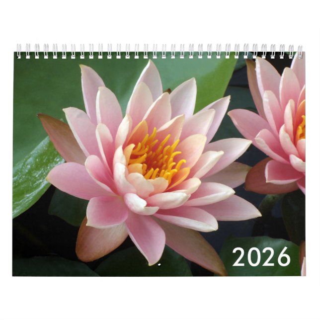 Calendrier Water Lilies Calendar 2026 (Protection)