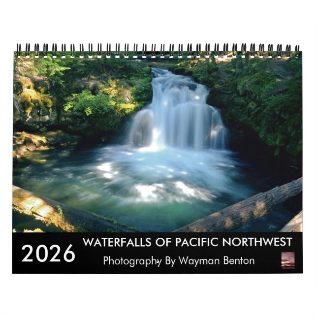 CALENDRIER WATERFALLS OF PACIFIC NORTHWEST (Protection)