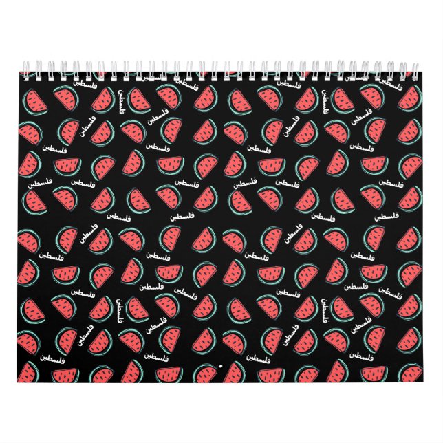 Calendrier Watermelon Free Palestine Palestinien Falasteen (Protection)