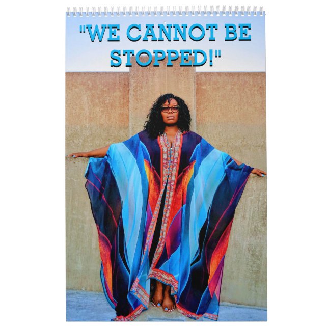 Calendrier "WE CANNOT BE STOPPED!" - 2025 fashion calendar (Protection)