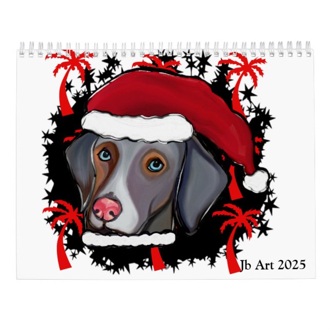CALENDRIER WEIMARANER (Dos)