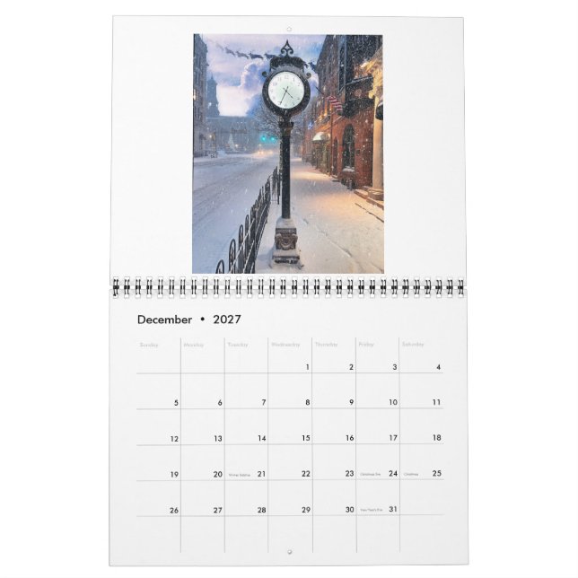 Calendrier West Chester 2022 (Dec 2027)