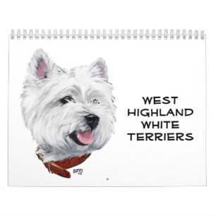 Calendrier West Highland White Terrier