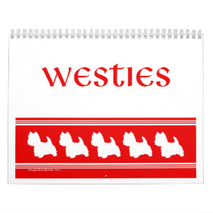 Calendrier West Highland White Terrier CALENDAR