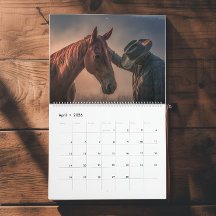 Calendrier Western Cowboy