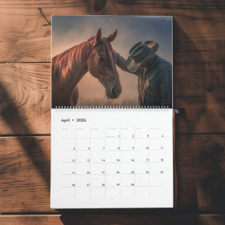 Calendrier Western Cowboy