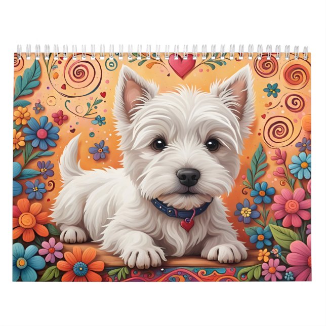 Calendrier Westie 2024 (Protection)