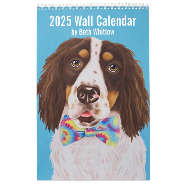 Calendrier Whimsical Dog 2025 (Protection)