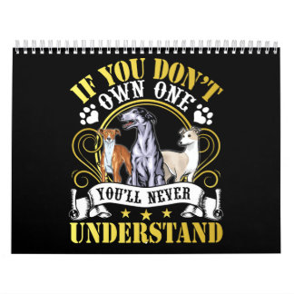 Calendrier Whippet | I Owned A Whippet ,So I Understand