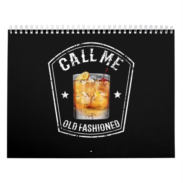 Calendrier Whiskey Calls Me Old Fashioned (Protection)