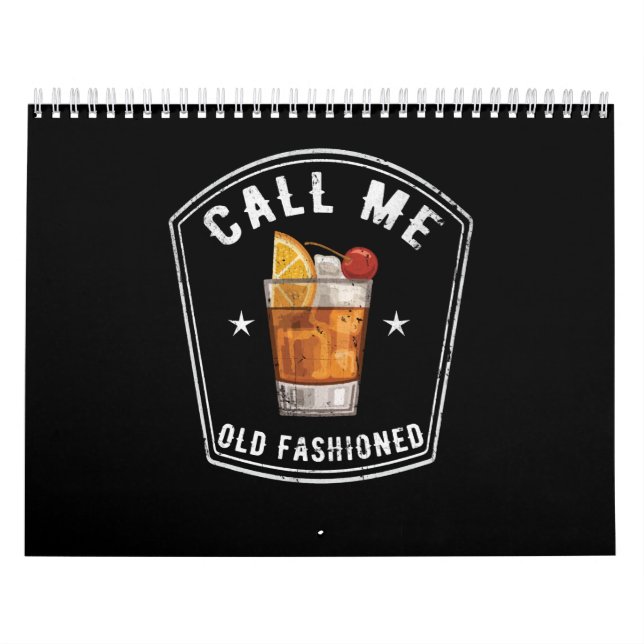 Calendrier Whiskey Calls Me Old Fashioned (Protection)