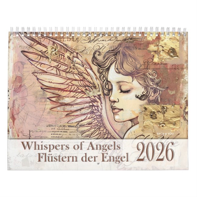 Calendrier Whispers of Angels - Flüstern der Engel 2026 (Protection)
