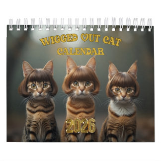 Calendrier Wigged out Cat