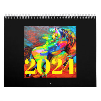 Calendrier WILD HORSE designgood4you@par ART ELISA ELISA HOPP