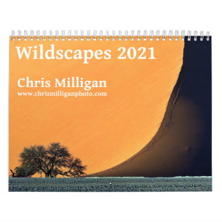 Calendrier Wildscapes 2021 par Chris Milligan