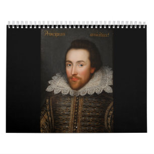 Calendrier William Shakespeare Cobbe Portrait vers 1610