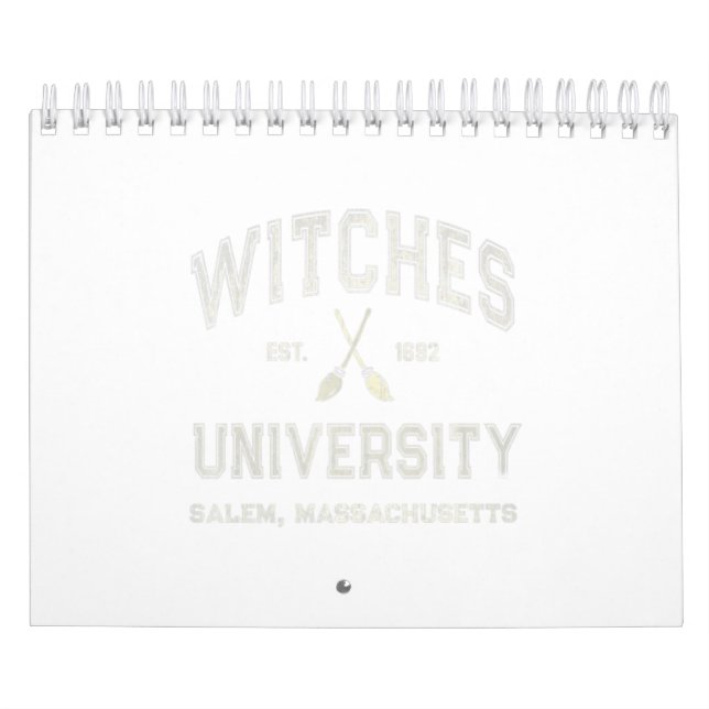 Calendrier Witch Witches Université Salem Massachusetts Wicca (Protection)
