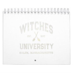 Calendrier Witch Witches Université Salem Massachusetts Wicca