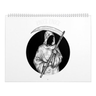 Calendrier Witchcraft Dark Goth Blackcraft Death Grim Reaper.