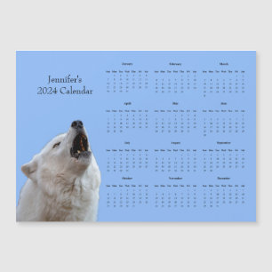 Calendrier Wolf 2024