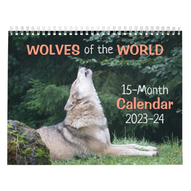 Calendrier Wolves of the World (Protection)