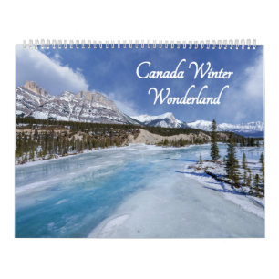 Calendrier Wonderland d'hiver du Canada 2026