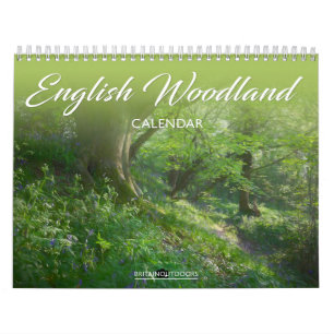 Calendrier Woodland anglais