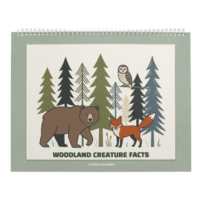 Calendrier Woodland Creature Facts Calendar (Protection)
