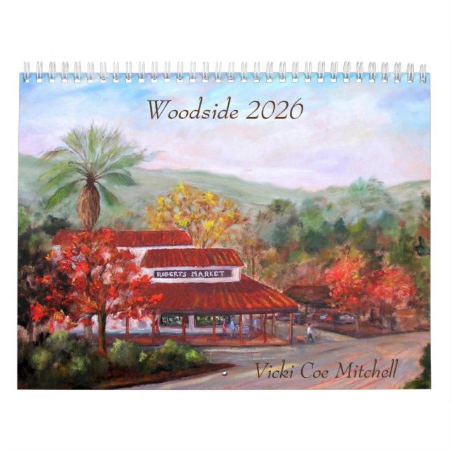 Calendrier Woodside  2026 Calendar (Protection)