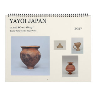 Calendrier Yayoi Japon Douze Œuvres d'Art 2027