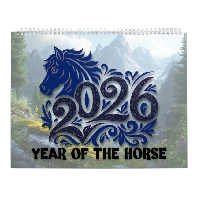 Calendrier Year of the Horse Calendar, Horse (Protection)